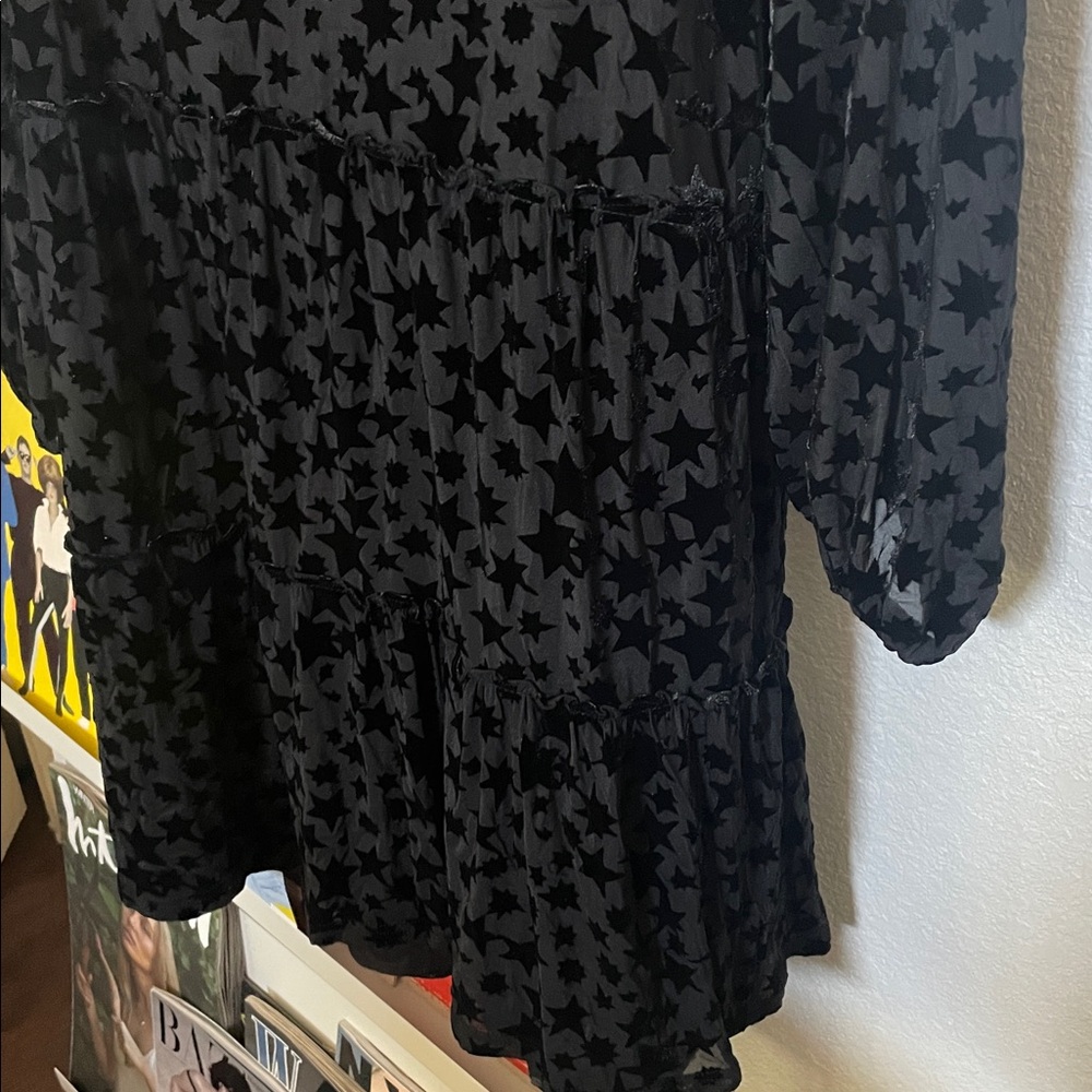 Betsey Johnson Star Burnout Dress - Picture 9 of 10